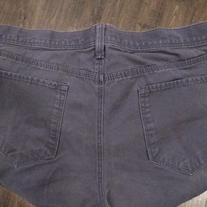 Banana Republic Straight Slim Fit Gray Pants